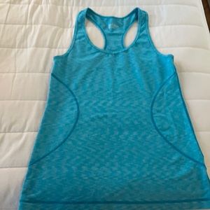 Nordstrom Zella blue/white tank